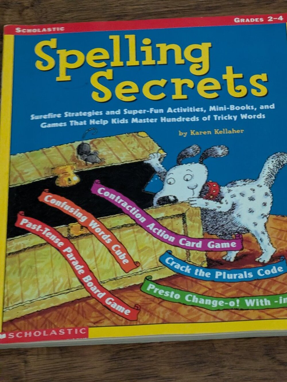 Karen Kellaher - Spelling Secrets grades 2-4 paperback workbook
